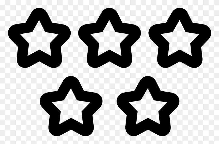 981x620 Cinco Estrellas Símbolo De Calidad Png Icono De Descarga Gratuita - Cinco Estrellas Png