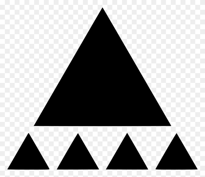 980x838 Пять Треугольников Png Скачать Бесплатно - Треугольники Png