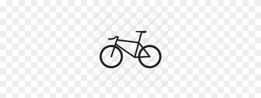 256x256 Гоночный Велосипед Fixie Clipart - Клипарт Гоночных Шин
