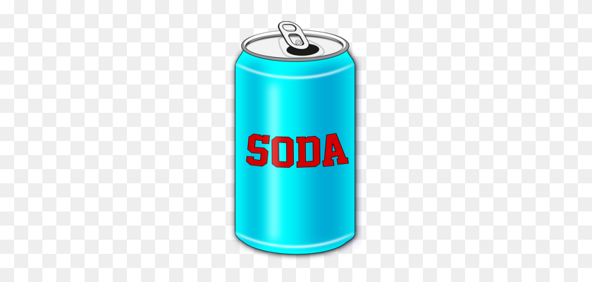 187x340 Fizzy Drinks Aluminum Can Logo Cola Brand - Free Clip Art Drinks