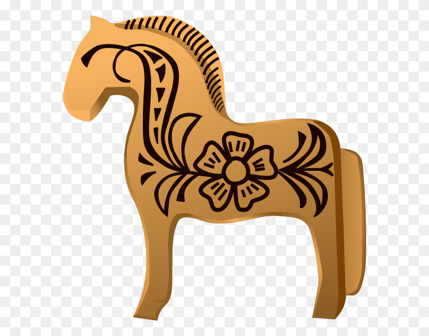 594x597 Фьорд Лошадь Айтор Авила Картинки - Млекопитающие Клипарт