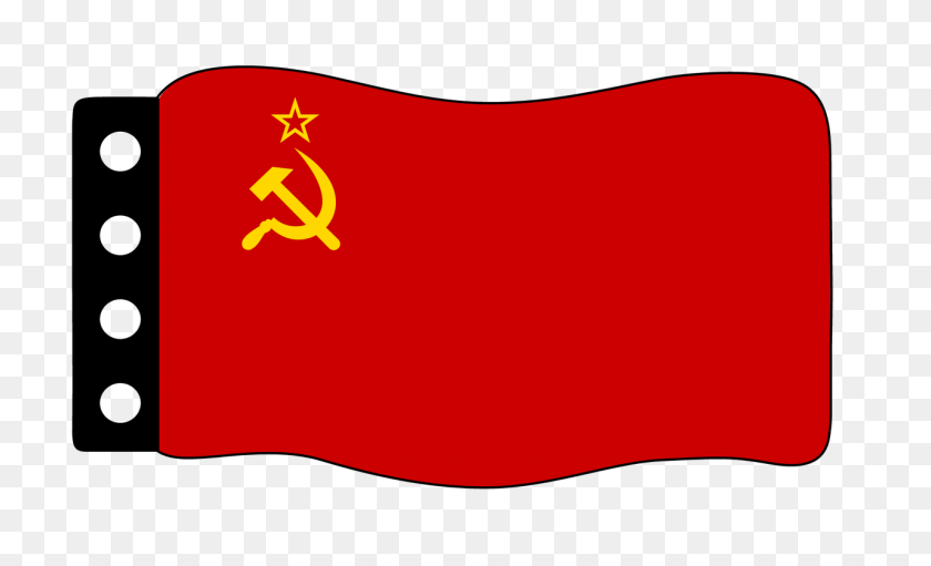1280x741 Bandera - Bandera Soviética Png