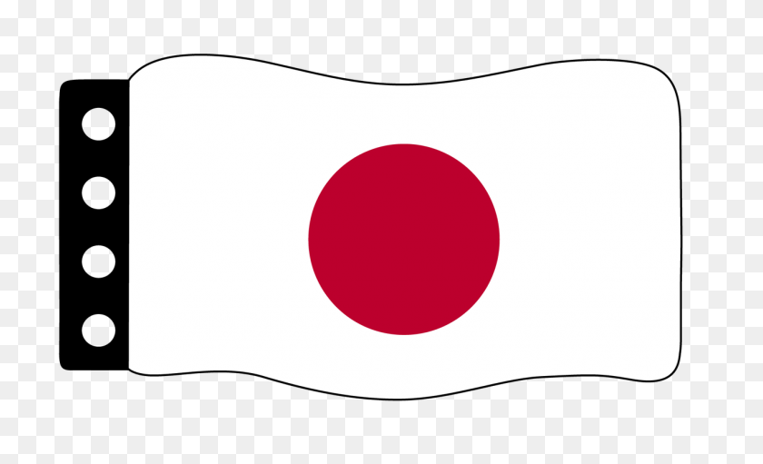 1280x741 Flag - Japan Flag PNG