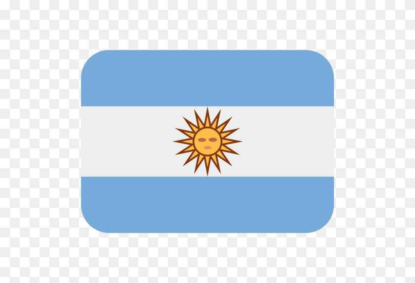 512x512 Bandera Argentina Emoji - Bandera Argentina Png