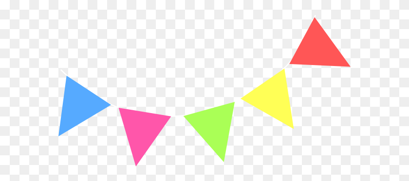 600x313 Флаг Баннер Картинки - Треугольник Клипарт