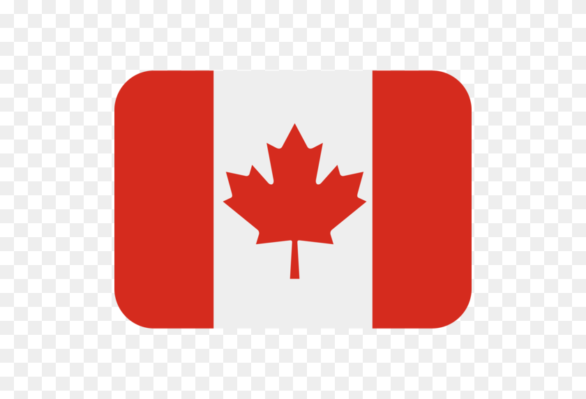 512x512 Bandera De Canadá Emoji - Bandera Americana Emoji Png