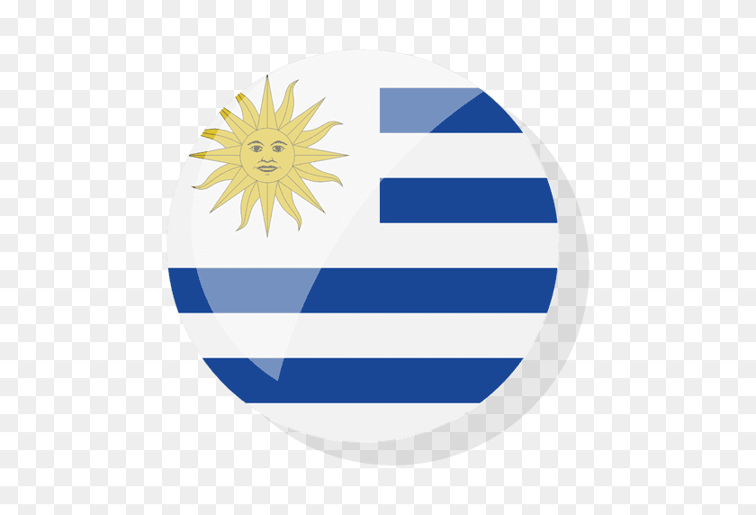 512x512 Flag Country Uruguay - Uruguay Flag PNG