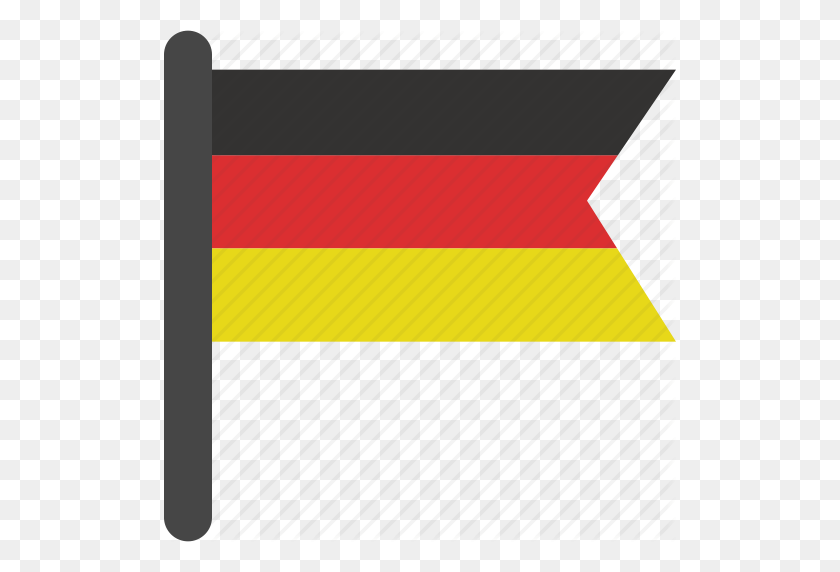512x512 Bandera, Alemania, Icono De La Bandera De Alemania - Bandera Alemana Png