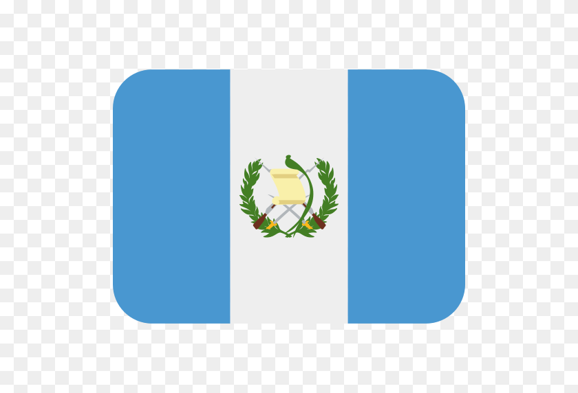 512x512 Flag Guatemala Emoji - Guatemala Flag PNG