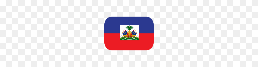 160x160 Bandera De Haití Emoji En Emojione - Bandera De Haití Png