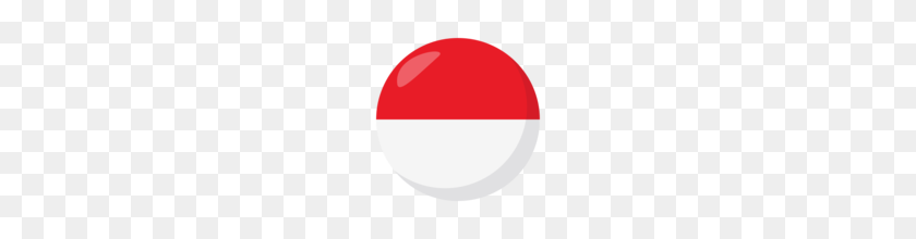160x160 Flag Indonesia Emoji On Emojione - Indonesia Flag PNG