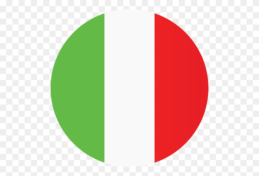 512x512 Bandera, Icono De Italia - Bandera De Italia Png