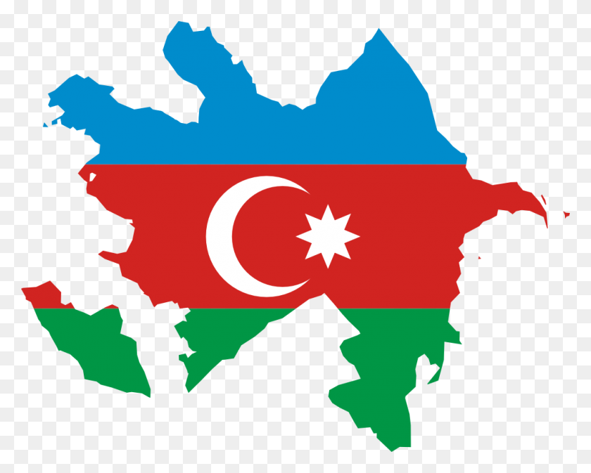 999x786 Flag Map Azerbaijan Suparedonkulous Flag Art Clip - Ohio Flag Clipart