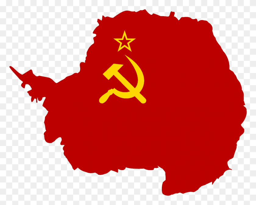 1211x954 Флаг Карта Антарктиды - Советский Флаг Png