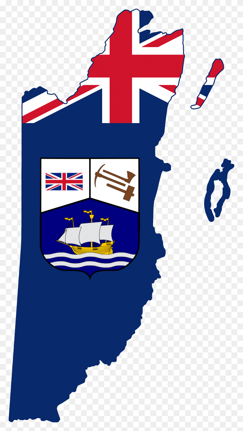 2016x3702 Флаг Карта Британского Гондураса - Британский Флаг Png