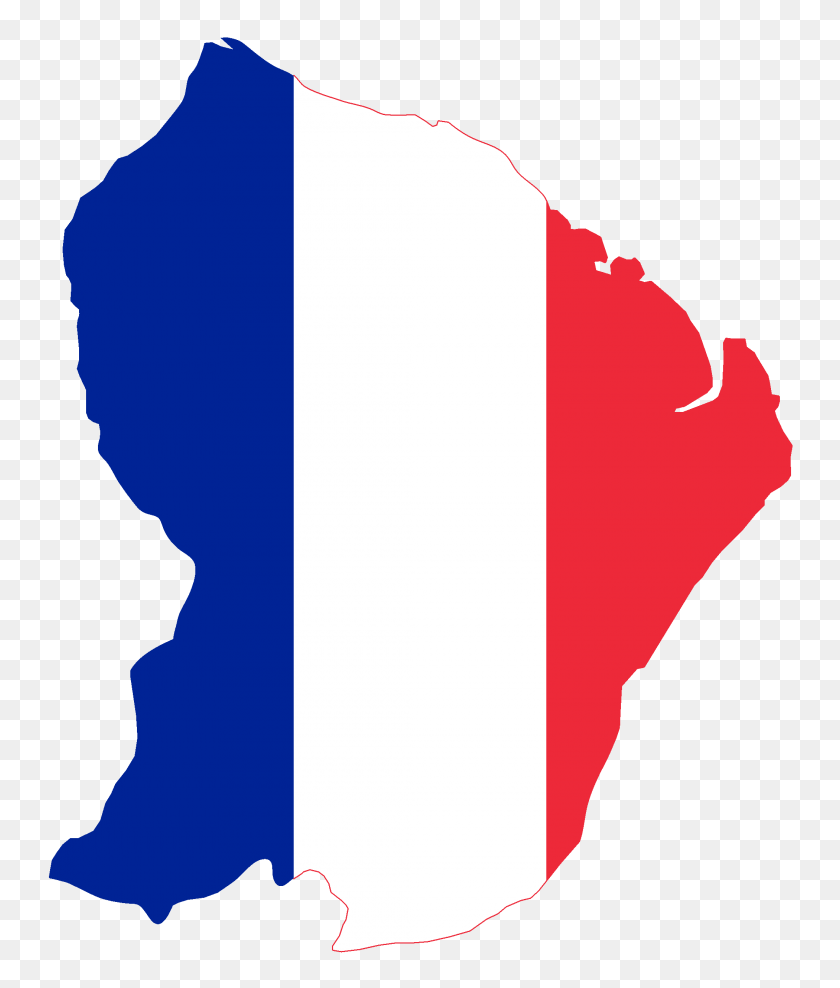 2100x2500 Flag Map Of French Guiana - France PNG