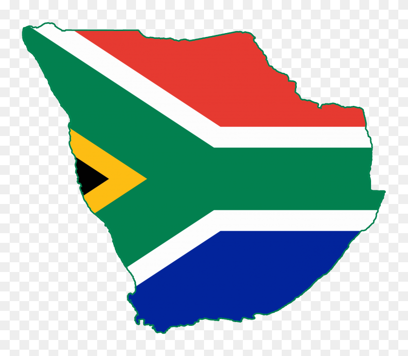 2692x2324 Mapa De La Bandera De La Gran Sudáfrica - Mapa De África Png