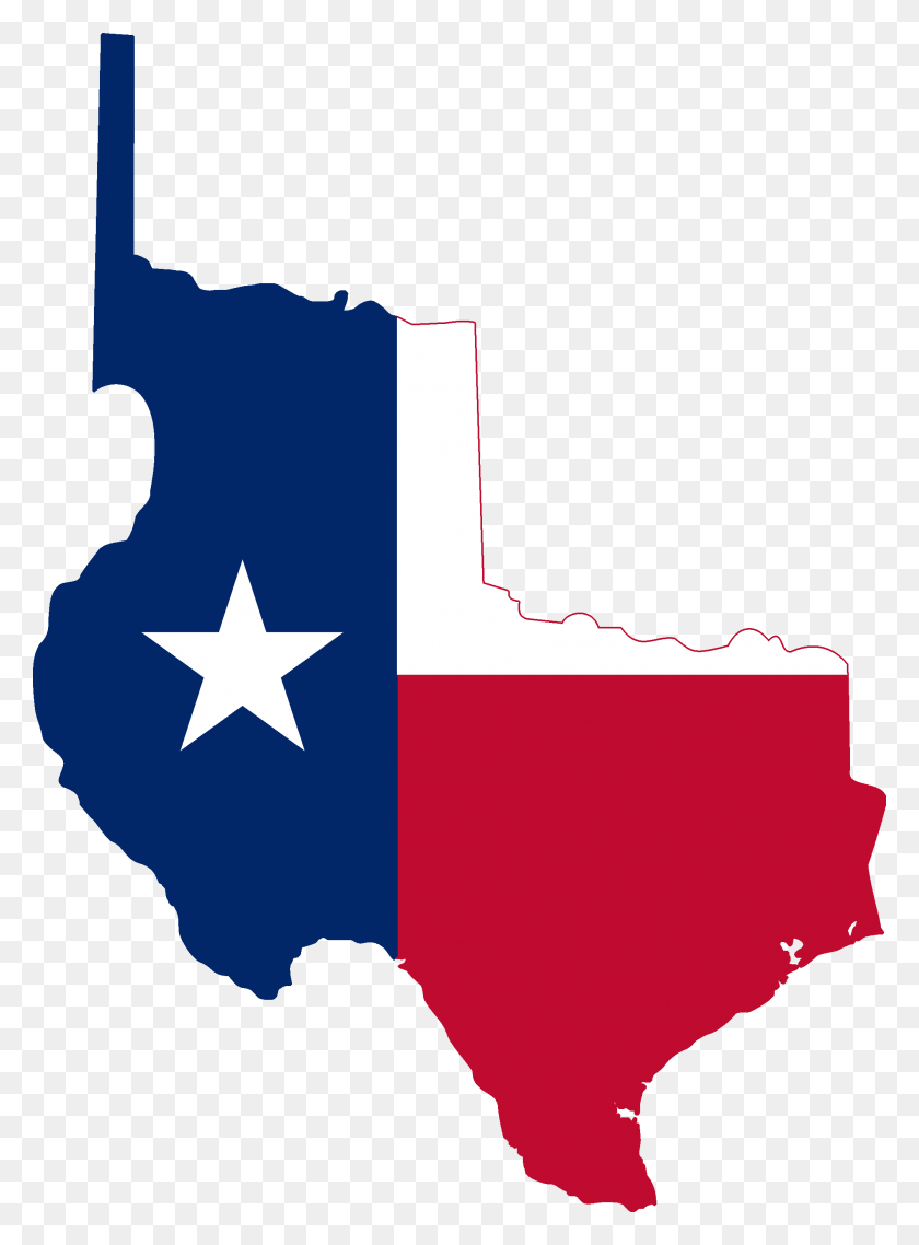 2008x2776 Flag Map Of Texas - Texas Flag PNG