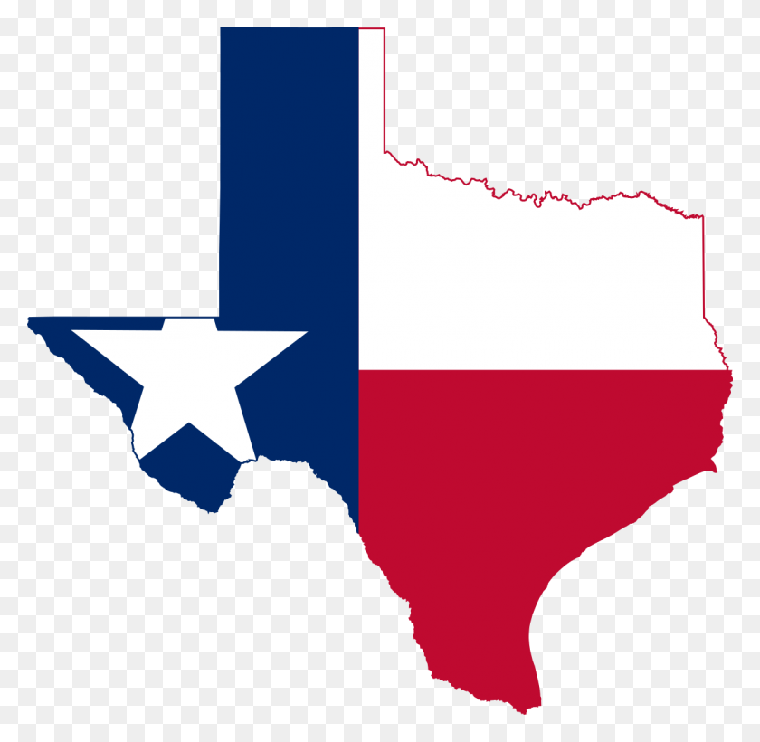 1159x1130 Flag Map Of Texas - Texas Shape PNG