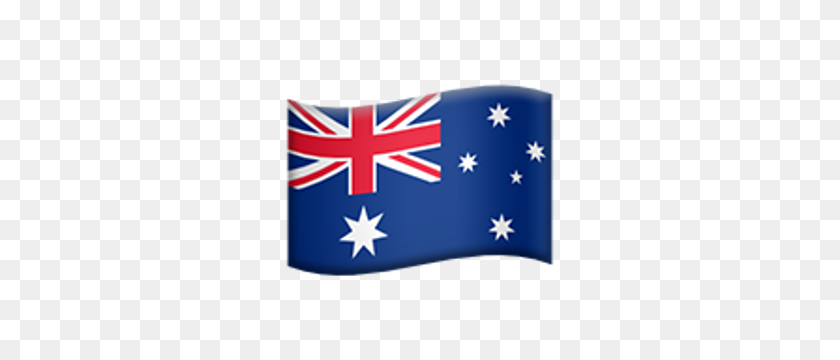 300x300 Bandera De Australia Emojis !!! Emoji, Bandera De Emoji - Bandera Estadounidense Emoji Png