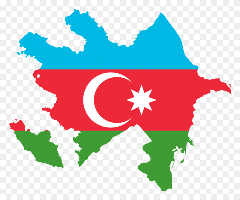 913x750 Flag Of Azerbaijan Azerbaijan Soviet Socialist Republic Map Free - Road Map Clipart