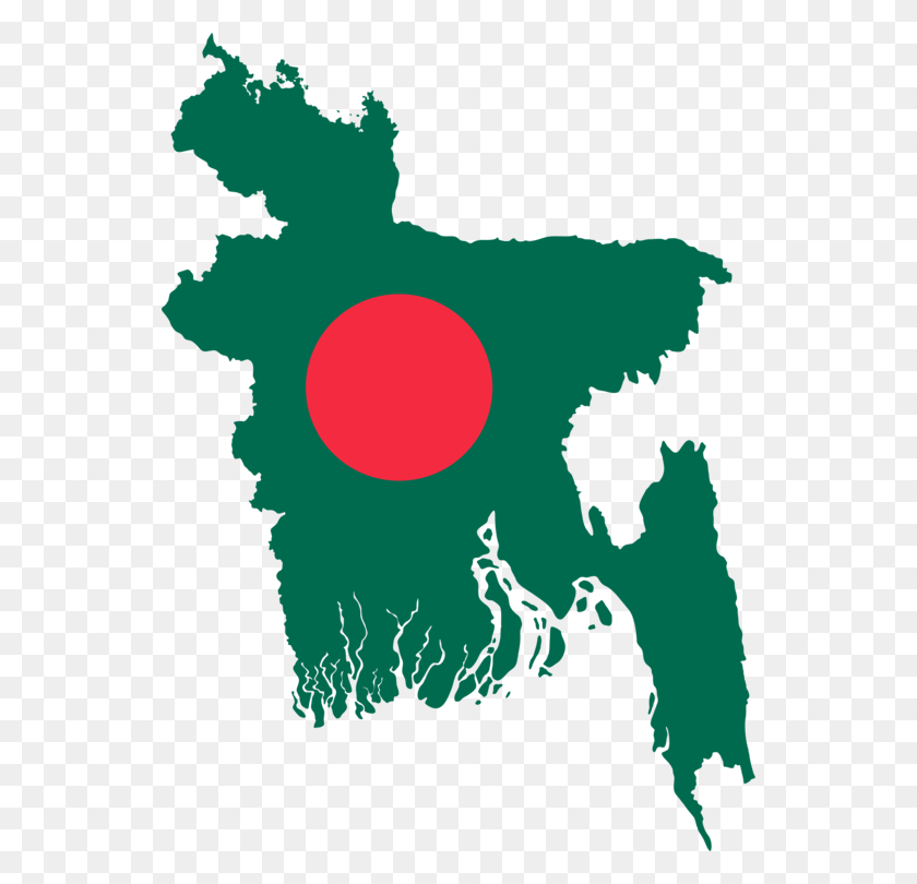 544x750 Флаг Бангладеш Карта Национальный Флаг - Карта Китая Клипарт