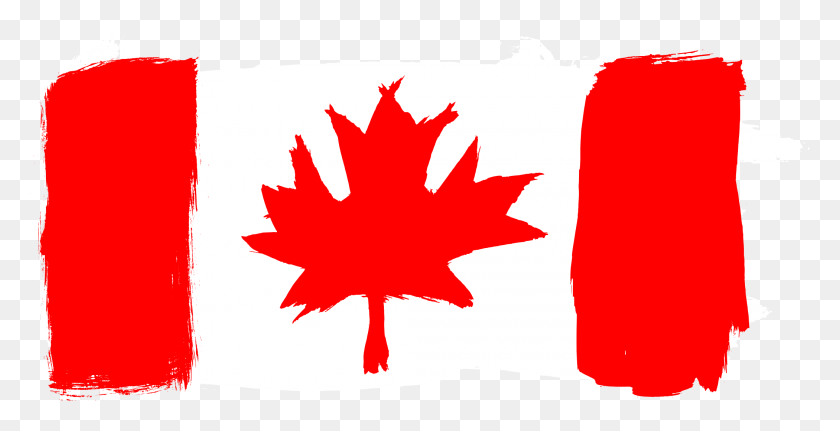 2100x999 Флаг Канады Клипарт - Канада Png