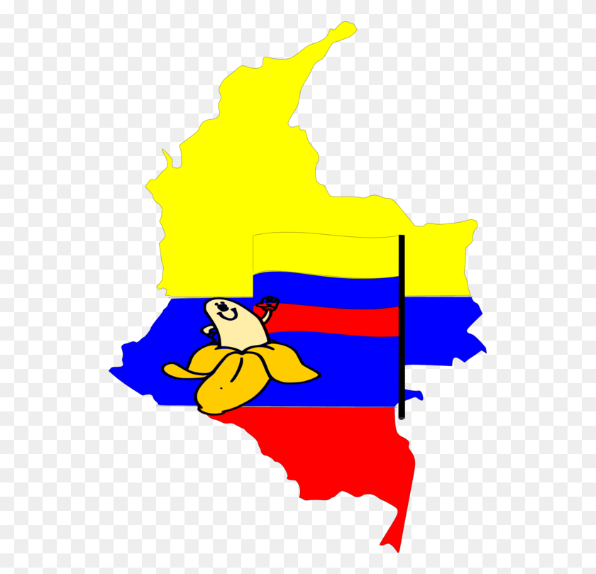 533x749 Флаг Колумбии Топографическая Карта Мира Карта - Карта Мира Клипарт