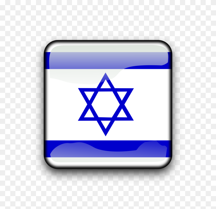 750x750 Flag Of Israel The Star Of David Rabbi - Rabbi Clipart