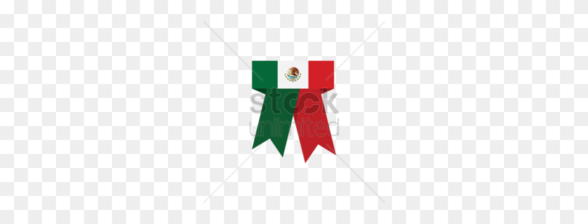 260x260 Bandera De Mexico Clipart - Bandera Mexicana Png