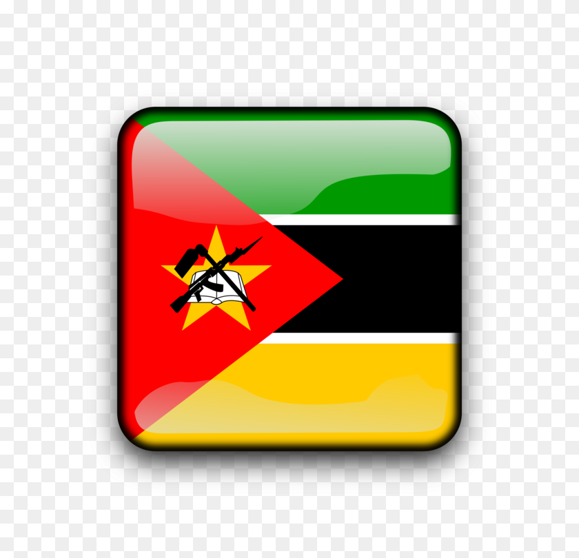750x750 Флаг Мозамбика Национальный Флаг Мозамбика Метикал Бесплатно - Флагшток Клипарт
