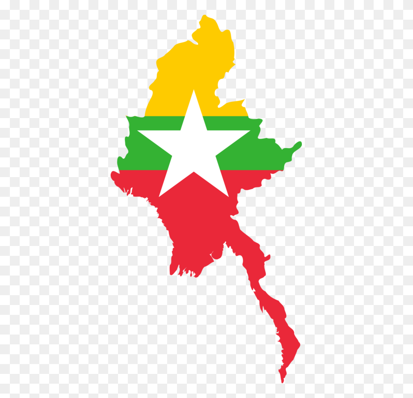 389x749 Flag Of Myanmar Mivar Burmese Art Ministry Of Agriculture - Irrigation Clipart