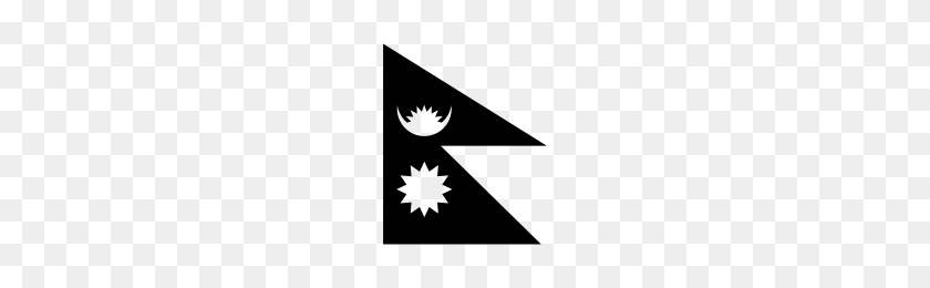 200x200 Bandera De Nepal Iconos Del Sustantivo Proyecto - Bandera De Nepal Png