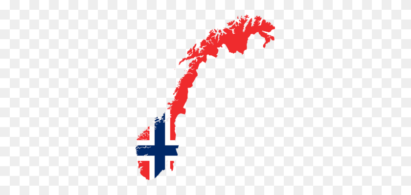 285x339 Flag Of Norway Flag Of Iceland National Flag - Iceland Clipart