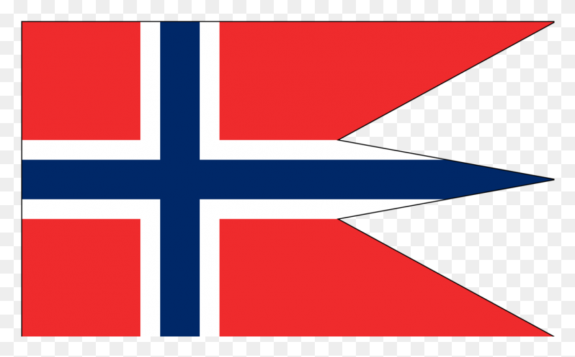 1266x750 Flag Of Norway Union Between Sweden And Norway Naval Ensign Free - Christian Flag Clipart