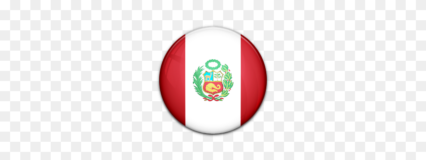256x256 Bandera De Perú Icono De Descarga De Iconos De La Bandera Del Mundo Iconspedia - Bandera De Perú Png
