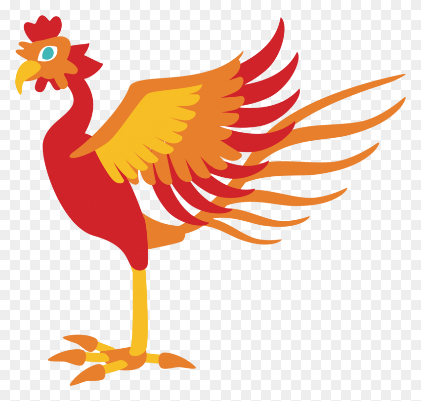 789x750 Flag Of Phoenix Fenghuang - Phoenix Bird Clipart