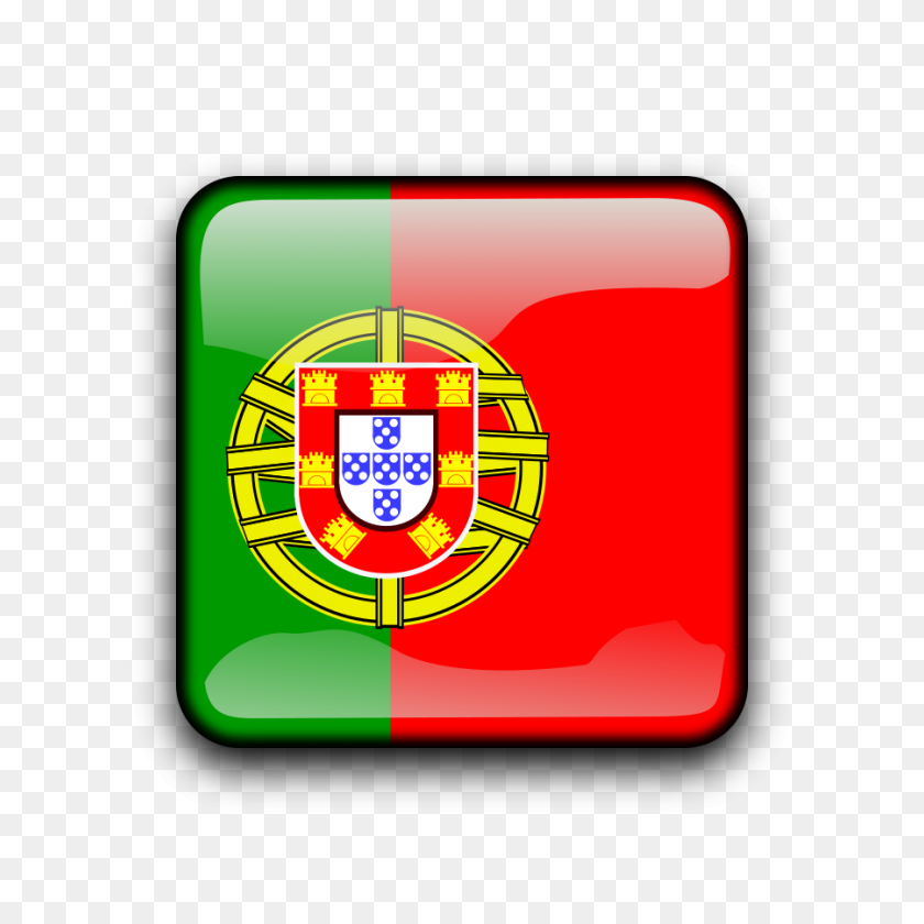 900x900 Flag Of Portugal Png Clip Arts For Web - Portugal Flag PNG