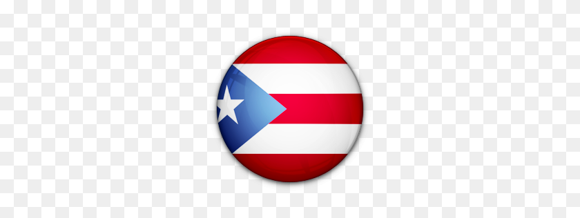 256x256 Flag, Of, Puerto, Rico Icon - Puerto Rico Flag PNG