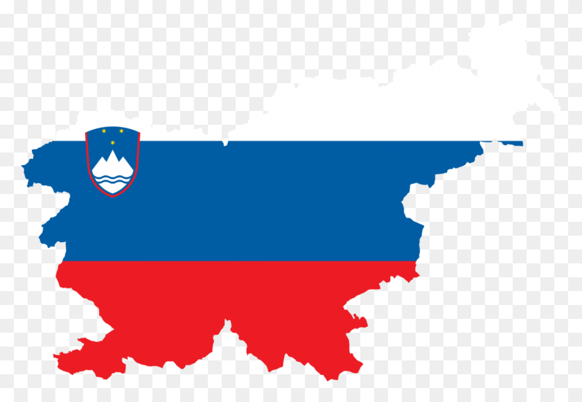 1125x750 Флаг Словении Карта Национальный Флаг - Карта Европы Клипарт