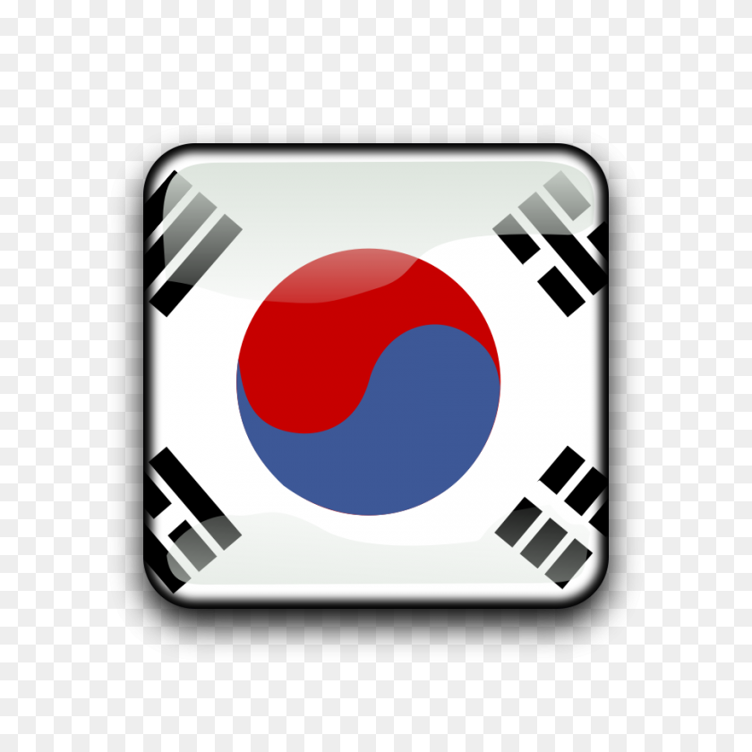 900x900 Flag Of South Korea Png Clip Arts For Web - Korea Flag PNG