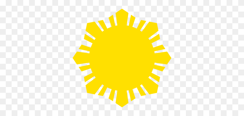 340x340 Флаг Филиппин Солнечный Символ Филиппинской Декларации - Филиппины Клипарт