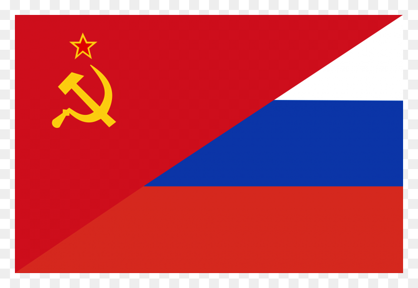 2000x1333 Bandera De La Unión Soviética Y Rusia - Bandera Soviética Png