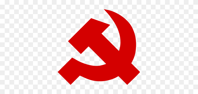 369x340 Bandera De La Unión Soviética Con La Hoz Y El Martillo - Bandera Soviética Png