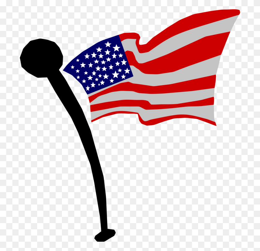 712x750 Flag Of The United States Computer Icons Image Tracing Free - United States Clipart