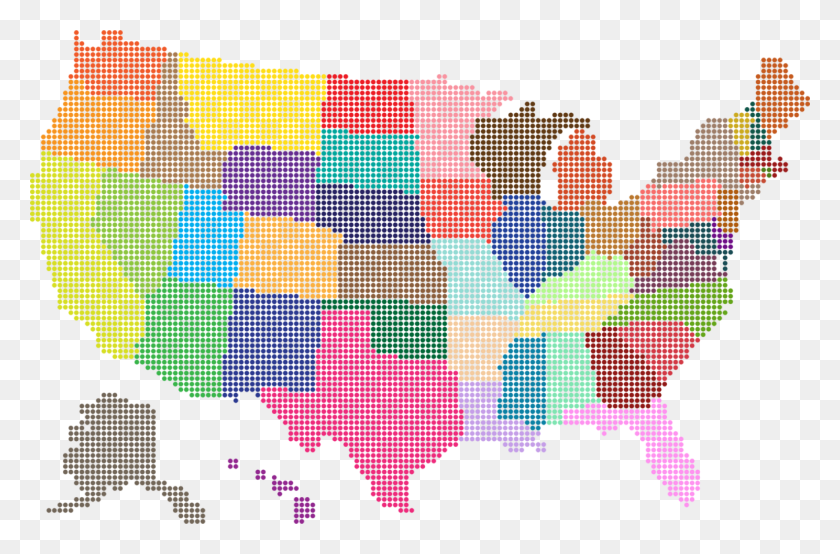 1183x750 Flag Of The United States Map Computer Icons U S State Free - Us Map Clipart
