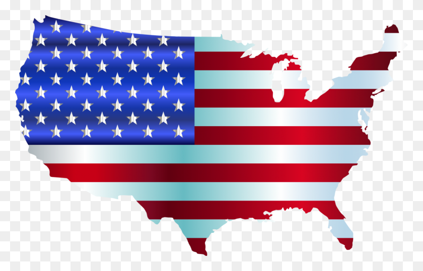 1219x750 Флаг Сша Ученика Средней Школы Преск-Айл Бесплатно - Американский Флаг Границы Клипарт