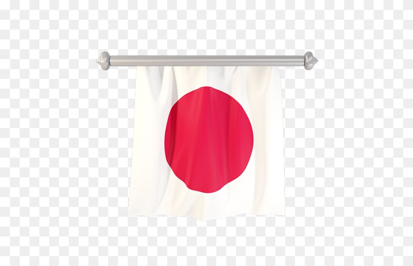 640x480 Flag Pennant Illustration Of Flag Of Japan - Japan Flag PNG