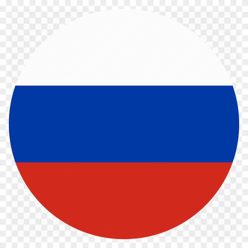 2000x2000 Flag, Ru, Russia Icon - Russia PNG