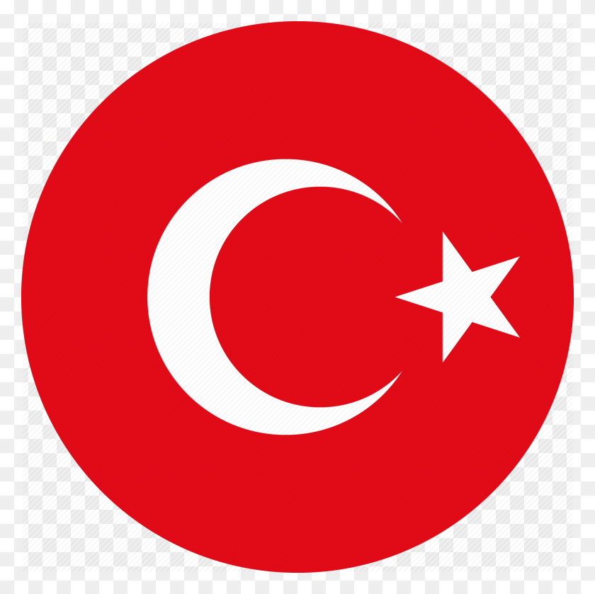 2000x2000 Flag, Tr, Turkey, Turkish Icon - Turkey PNG